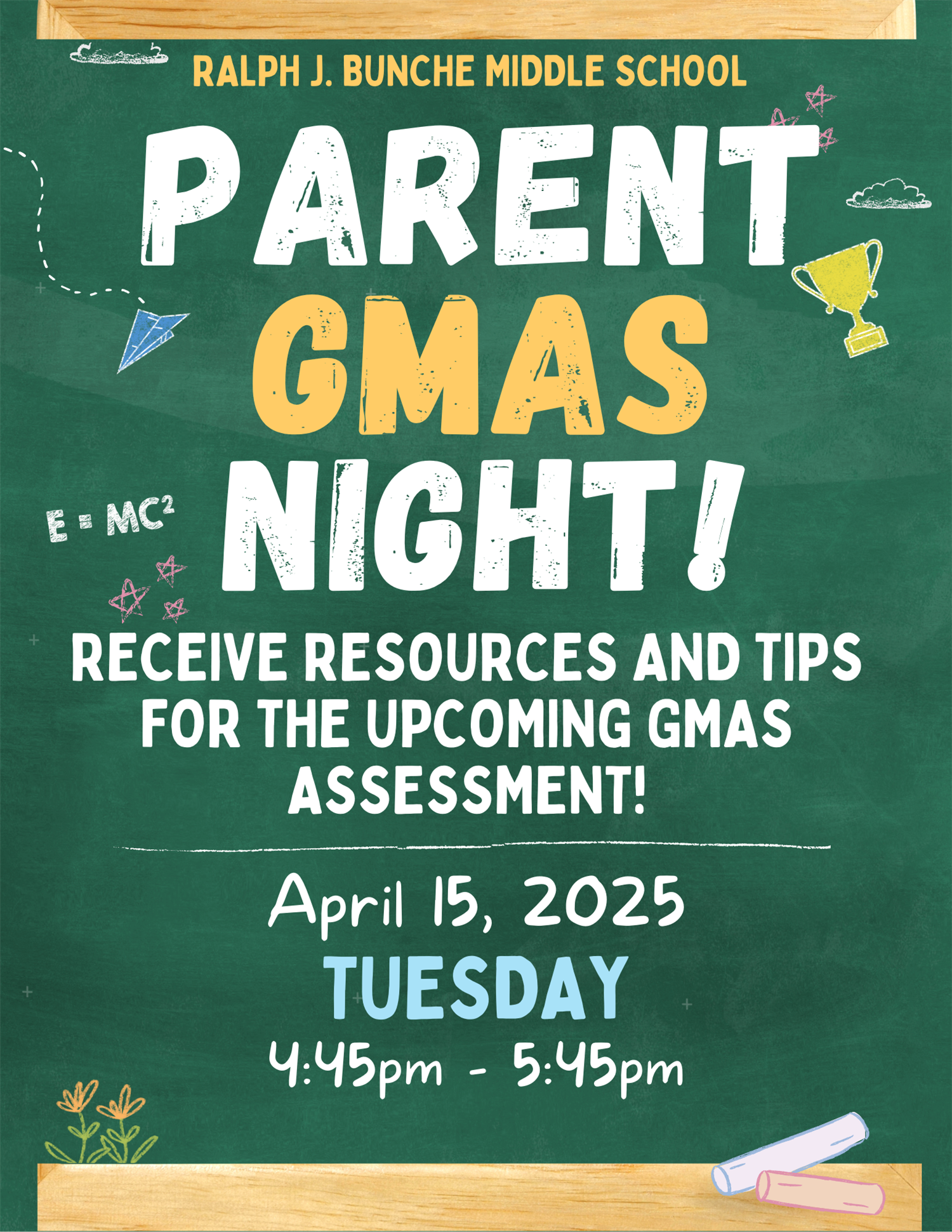  GMAS Parent Night
